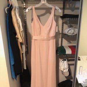 Blush Bridesmaid Gown